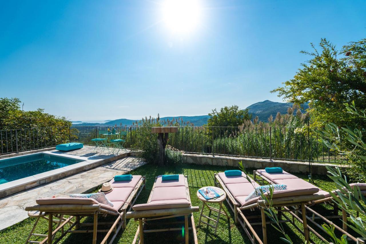 Rustic Stone Villa Begovi Dvori- 15 Minutes To Дубровник Экстерьер фото