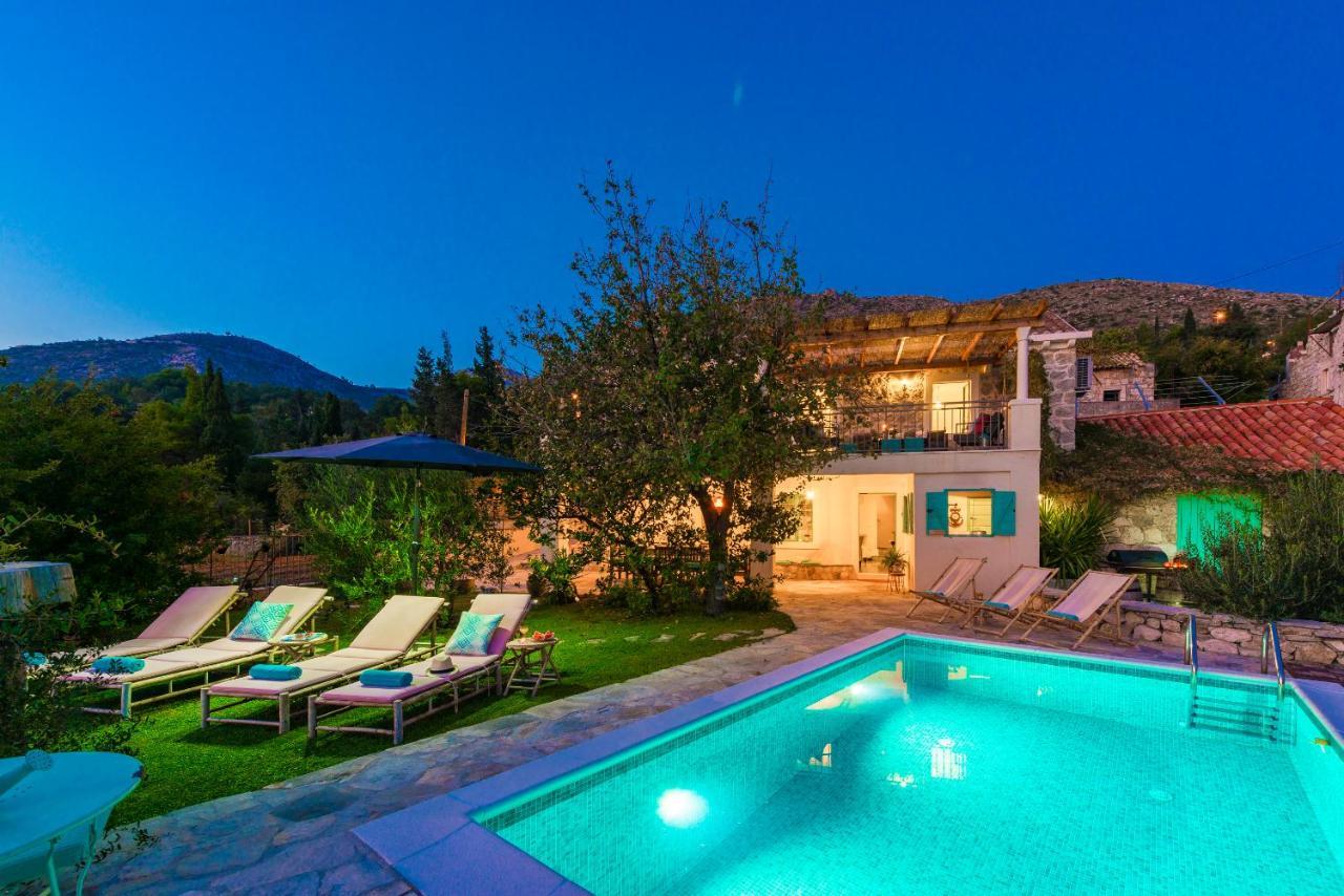 Rustic Stone Villa Begovi Dvori- 15 Minutes To Дубровник Экстерьер фото